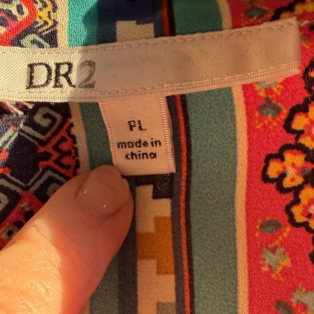 DR2 Multicolor Patterned Garment - image 2